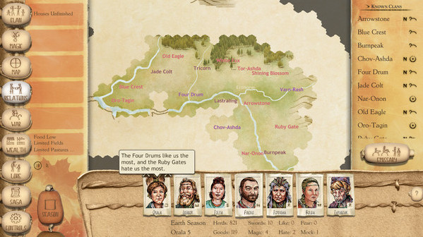 Игра Six Ages: Ride Like the Wind, скриншот