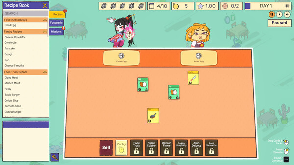 Игра Sizzle & Stack, скриншот