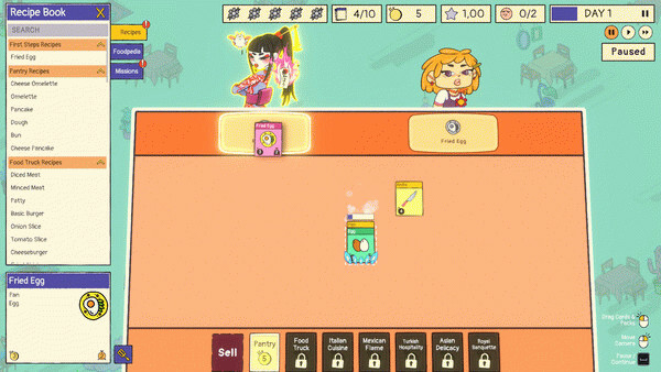 Игра Sizzle & Stack, скриншот