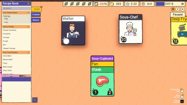 Игра Sizzle & Stack, скриншот