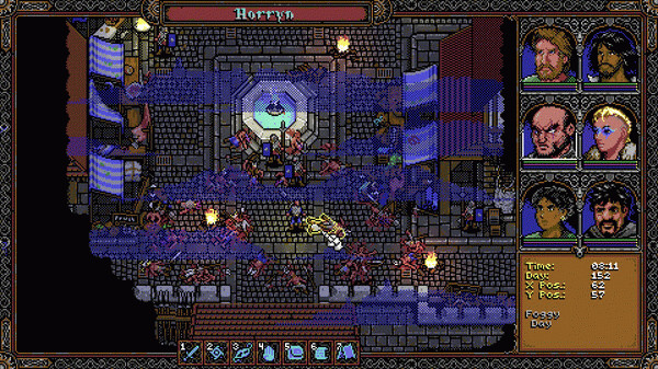 Игра SKALD: Against the Black Priory, скриншот