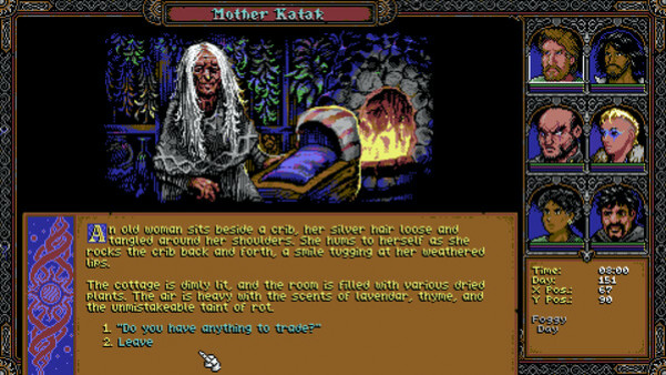 Игра SKALD: Against the Black Priory, скриншот