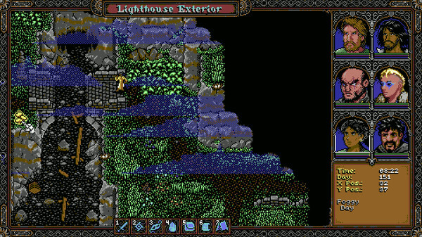 Игра SKALD: Against the Black Priory, скриншот