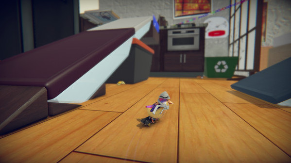 Игра SkateBIRD, скриншот