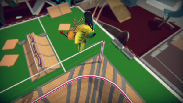 Игра SkateBIRD, скриншот