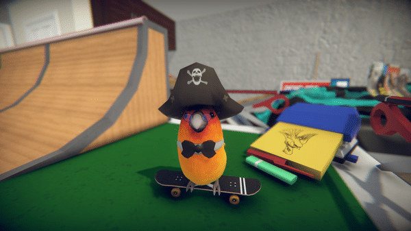 Игра SkateBIRD, скриншот
