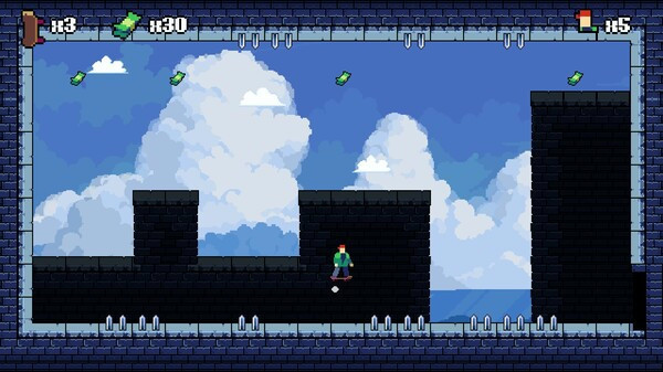 Игра Skateboard Gravity, скриншот