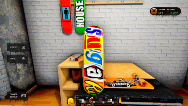 Игра Skatehouse, скриншот