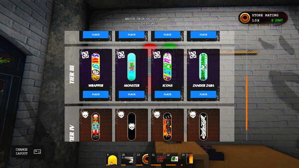 Игра Skatehouse, скриншот