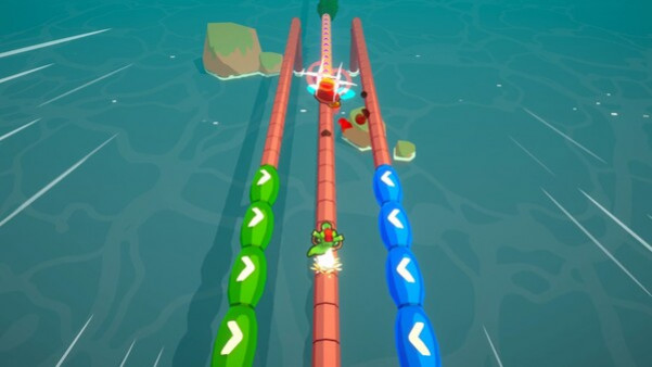 Игра Skator Gator 3D, скриншот