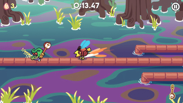 Игра Skator Gator, скриншот