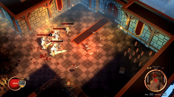 Игра Skeletal Avenger, скриншот