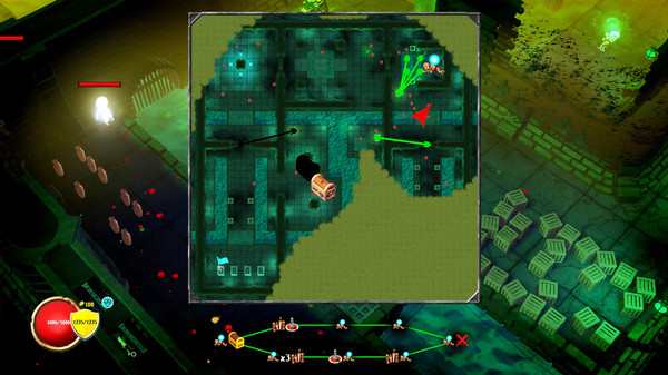 Игра Skeletal Avenger, скриншот