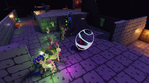Игра Skeletal Dance Party, скриншот