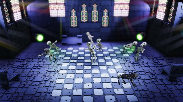 Игра Skeletal Dance Party, скриншот