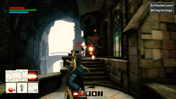 Игра Skeletos Sword, скриншот