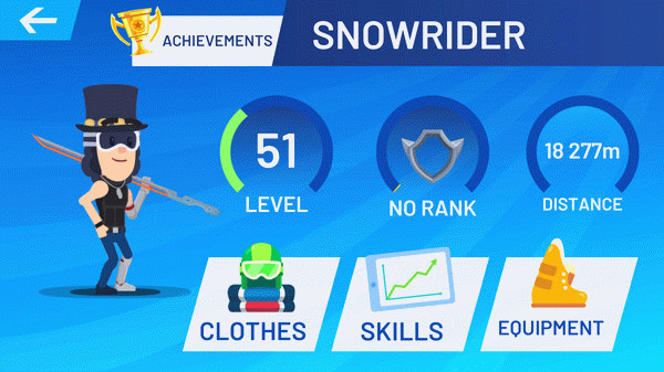 Игра Ski Jump Challenge 2024, скриншот