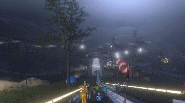 Игра Ski Jumping Pro VR, скриншот