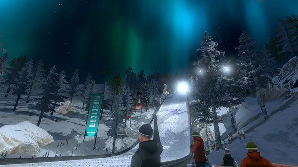 Игра Ski Jumping Pro VR, скриншот