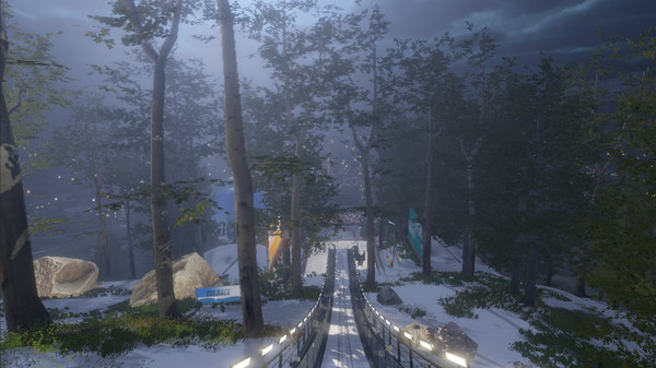 Игра Ski Jumping Pro VR, скриншот
