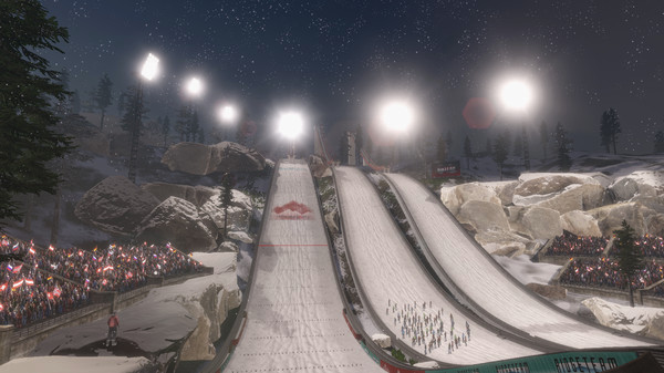 Игра Ski Jumping Pro VR, скриншот