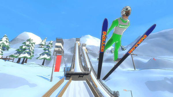 Игра Ski Sniper, скриншот