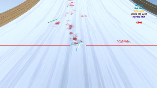 Игра Ski Sniper, скриншот