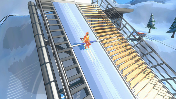 Игра Ski Sniper, скриншот