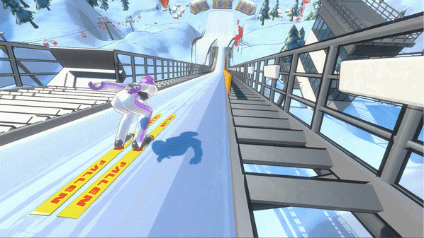 Игра Ski Sniper, скриншот