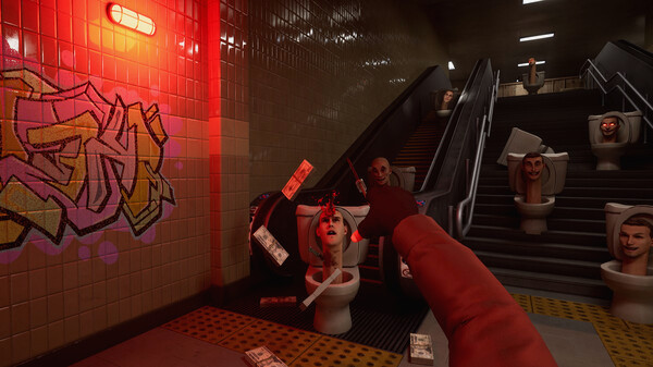 Игра Skibidi Toilets: Invasion, скриншот