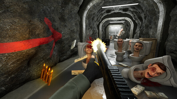 Игра Skibidi Toilets: Invasion, скриншот