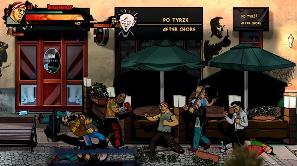 Игра Skinny & Franko: Fists of Violence, скриншот