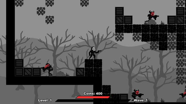 Игра Skull Bullets, скриншот