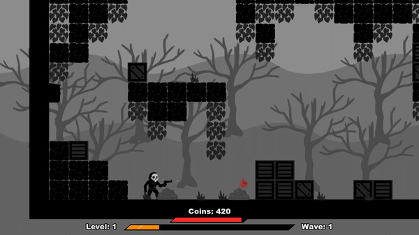 Игра Skull Bullets, скриншот
