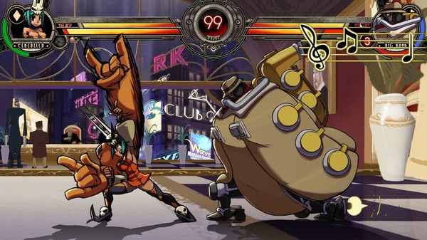 Игра Skullgirls 2nd Encore, скриншот