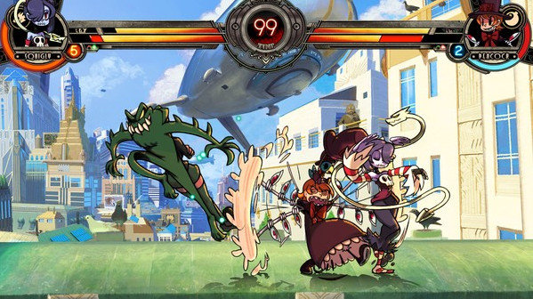 Игра Skullgirls 2nd Encore, скриншот