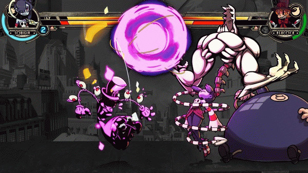 Игра Skullgirls 2nd Encore, скриншот