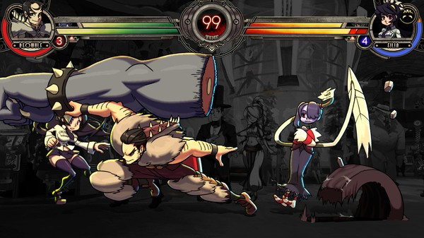 Игра Skullgirls 2nd Encore, скриншот