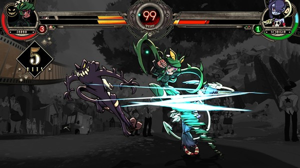 Игра Skullgirls 2nd Encore, скриншот