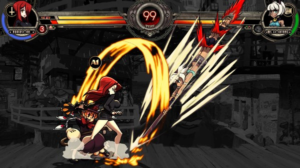 Игра Skullgirls 2nd Encore, скриншот
