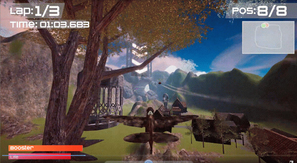 Игра Sky Fury, скриншот
