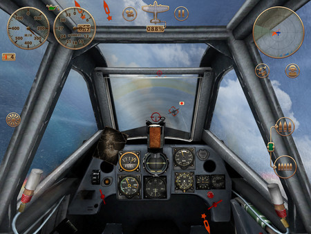 Игра Sky Gamblers: Storm Raiders, скриншот