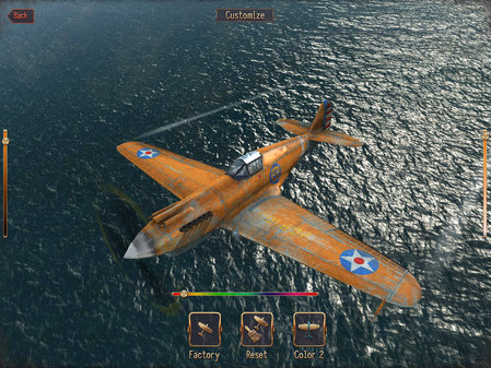 Игра Sky Gamblers: Storm Raiders, скриншот