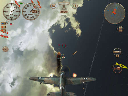 Игра Sky Gamblers: Storm Raiders, скриншот