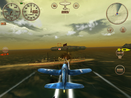 Игра Sky Gamblers: Storm Raiders, скриншот