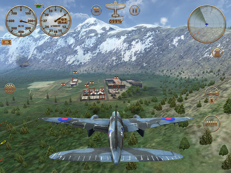 Игра Sky Gamblers: Storm Raiders, скриншот