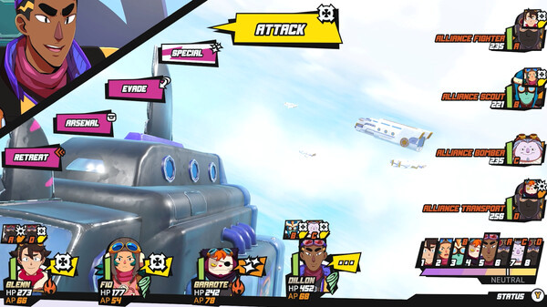 Игра Sky Oceans: Wings for Hire, скриншот