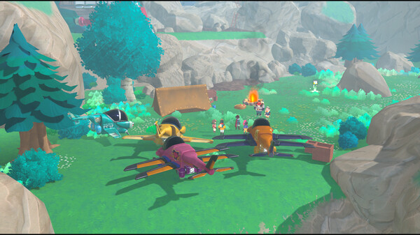 Игра Sky Oceans: Wings for Hire, скриншот