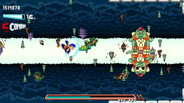 Игра Sky Racket, скриншот