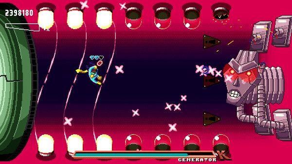 Игра Sky Racket, скриншот